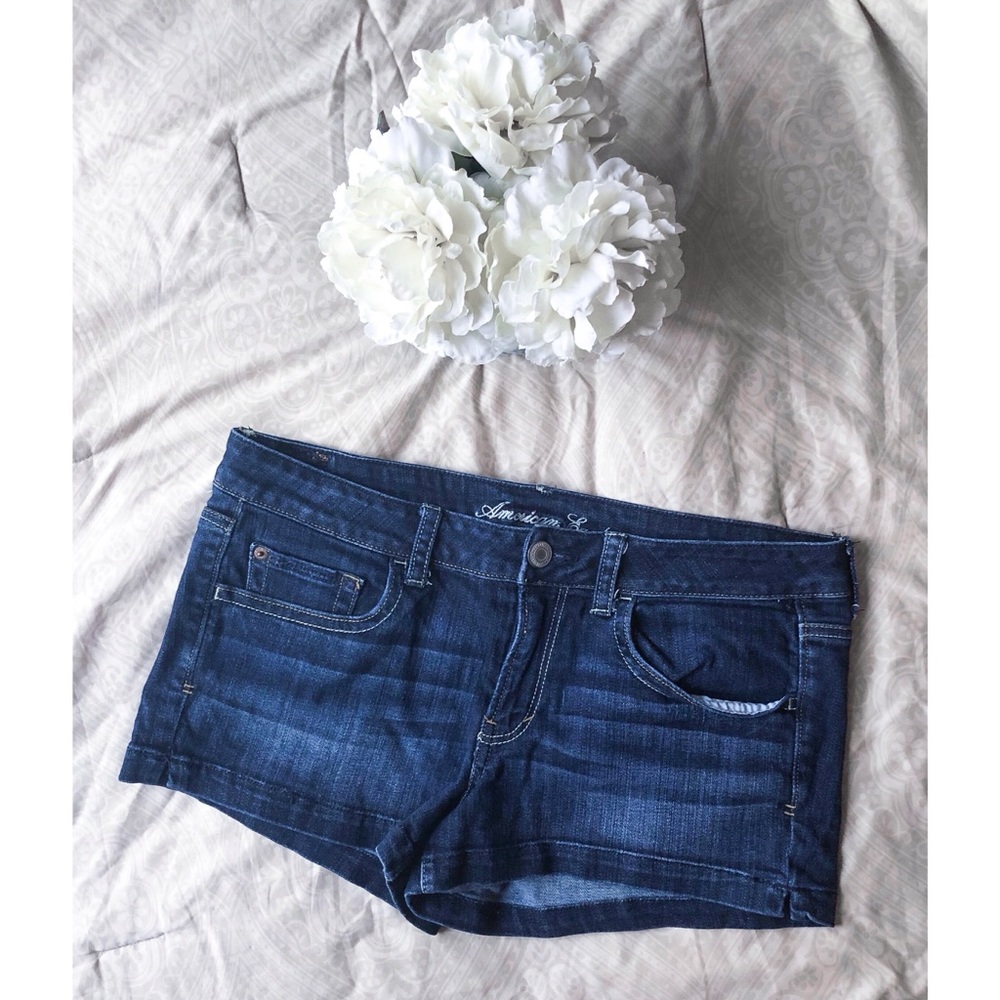 American Eagle Stretch Denim Shorts Sz 12